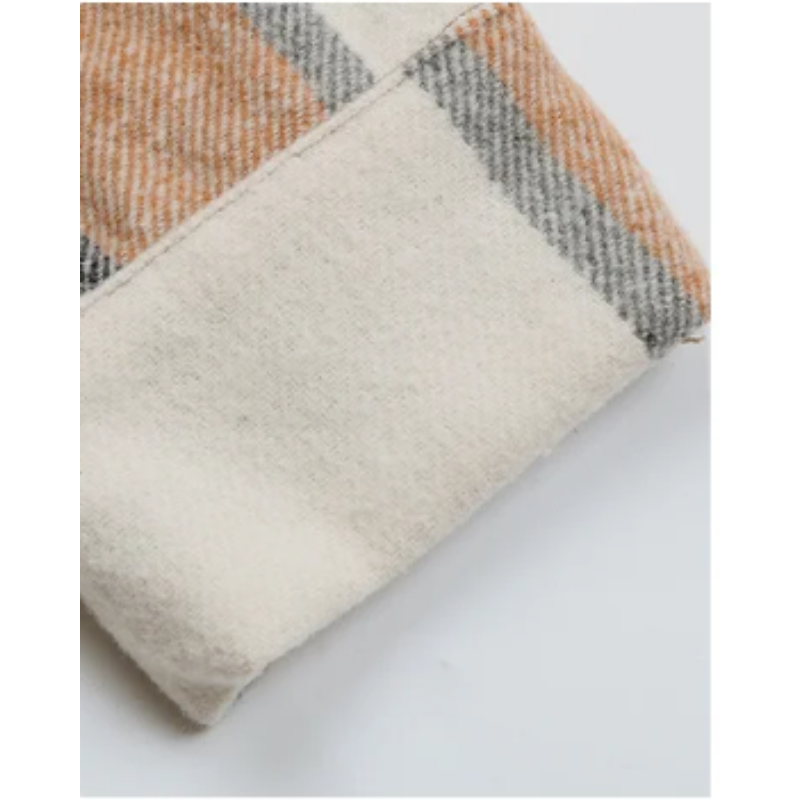 Mira - Trendy Geruite Jas voor Vrouwen