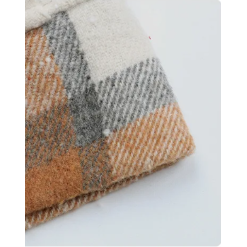 Mira - Trendy Geruite Jas voor Vrouwen