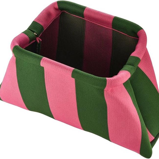 GlamLine - Gestreepte Cosmetische Clutch