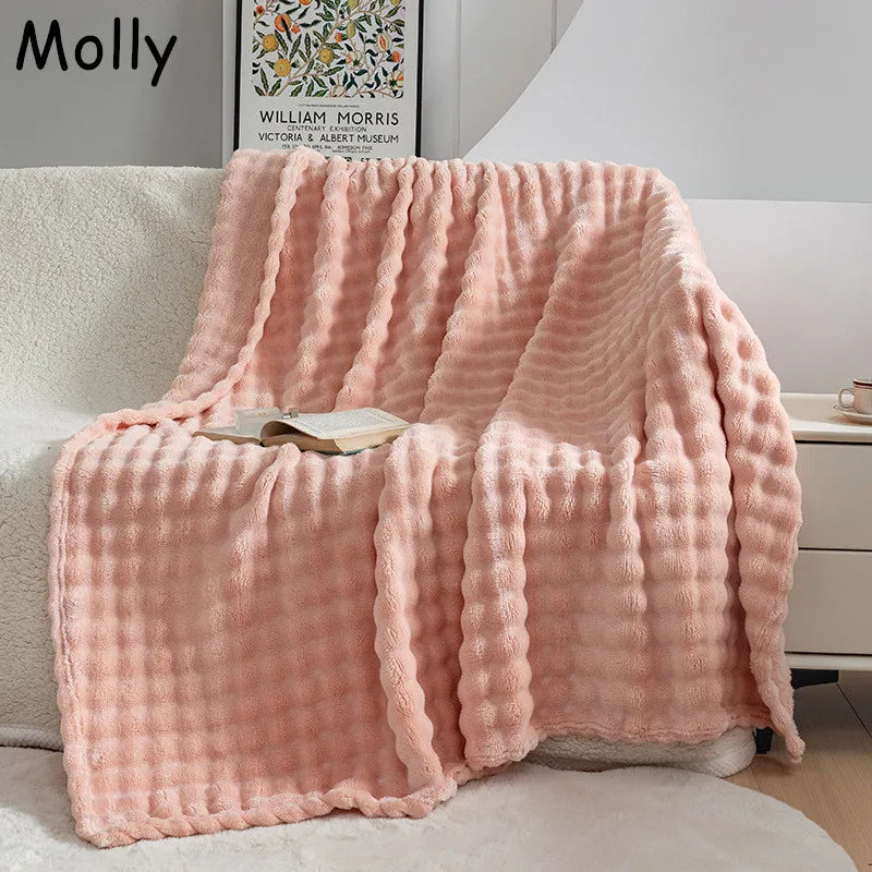PlushDroom – Extra Zachte Flanellen Deken – Warmte & Comfort