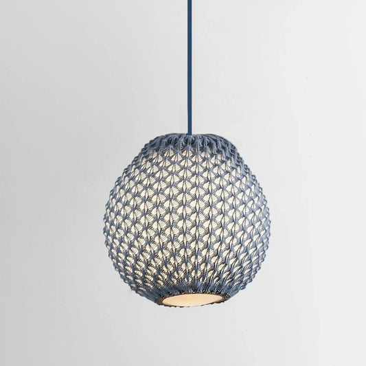 Knitted Falling Pendant
