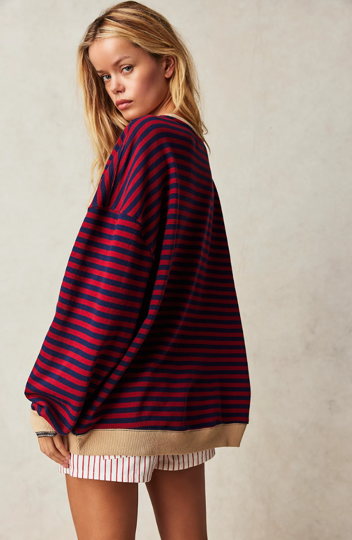 Elisse - Casual Oversized Pullover