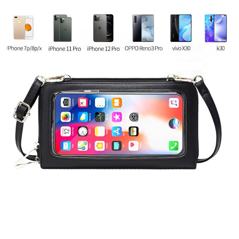 Airen - RFID Blokkerende Schouder Paspoorthouder