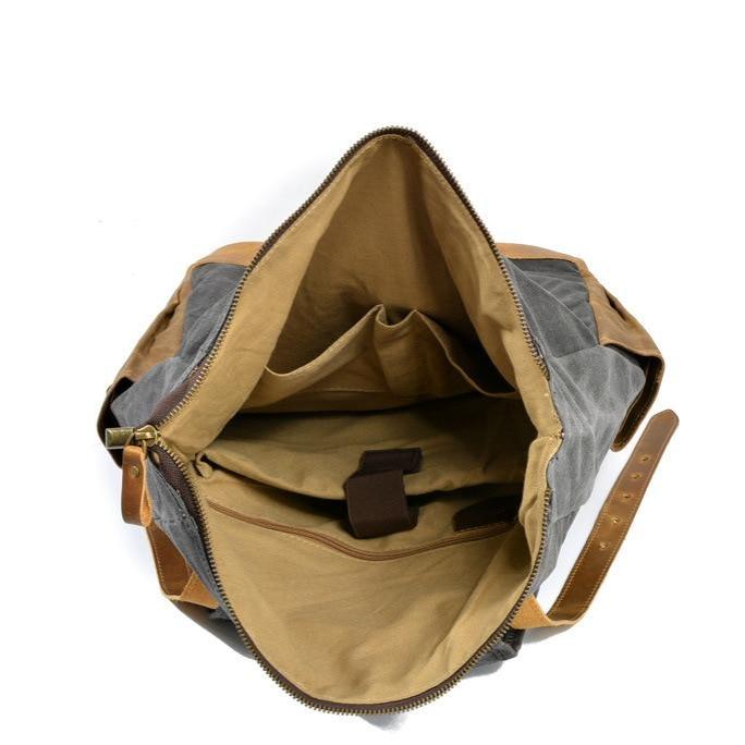 RollFlex - Canvas Reisrugzak met Roll-Top