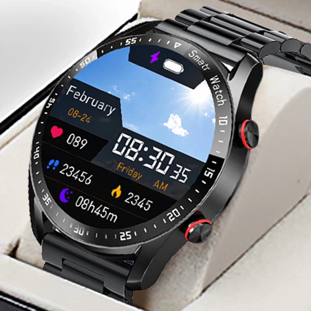 TechChrono – Gezondheidsmonitor Horloge – Precisie & Zorg