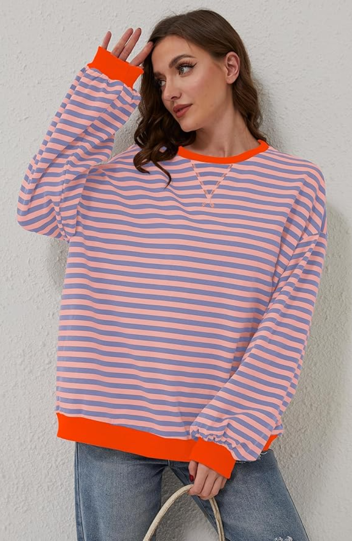 Elisse - Casual Oversized Pullover