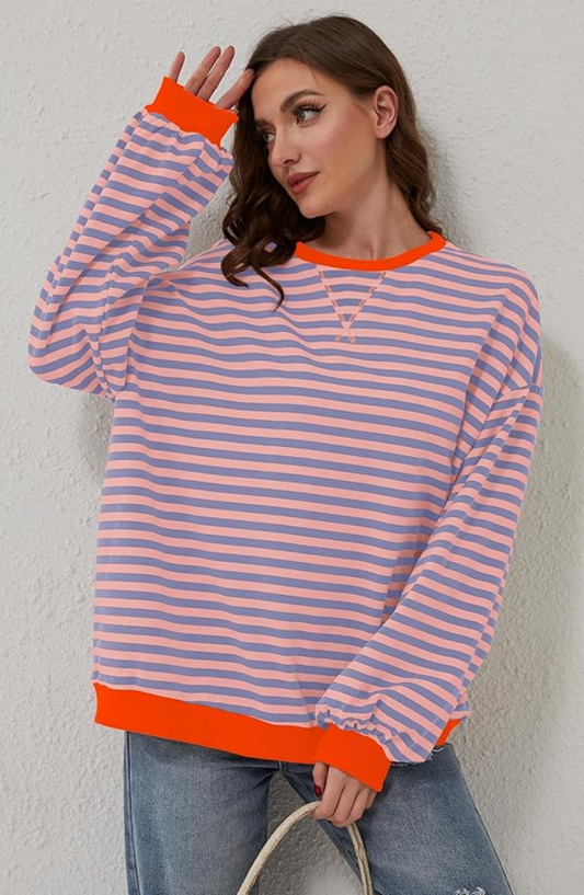 Elisse - Casual Oversized Pullover