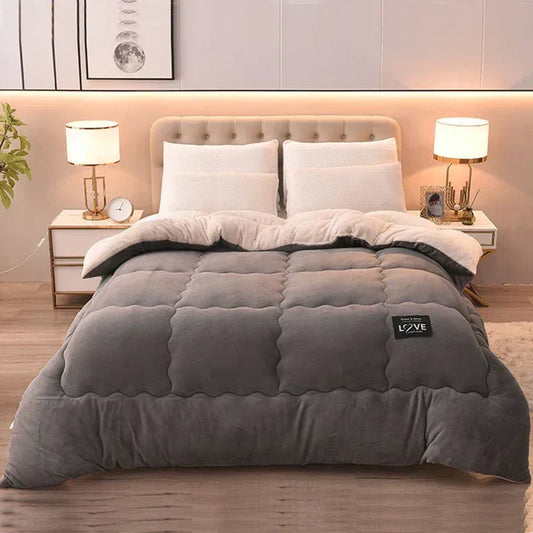 FrostGuard Luxe – Winter Dekbed met Dubbel Flanel – Warmte & Comfort