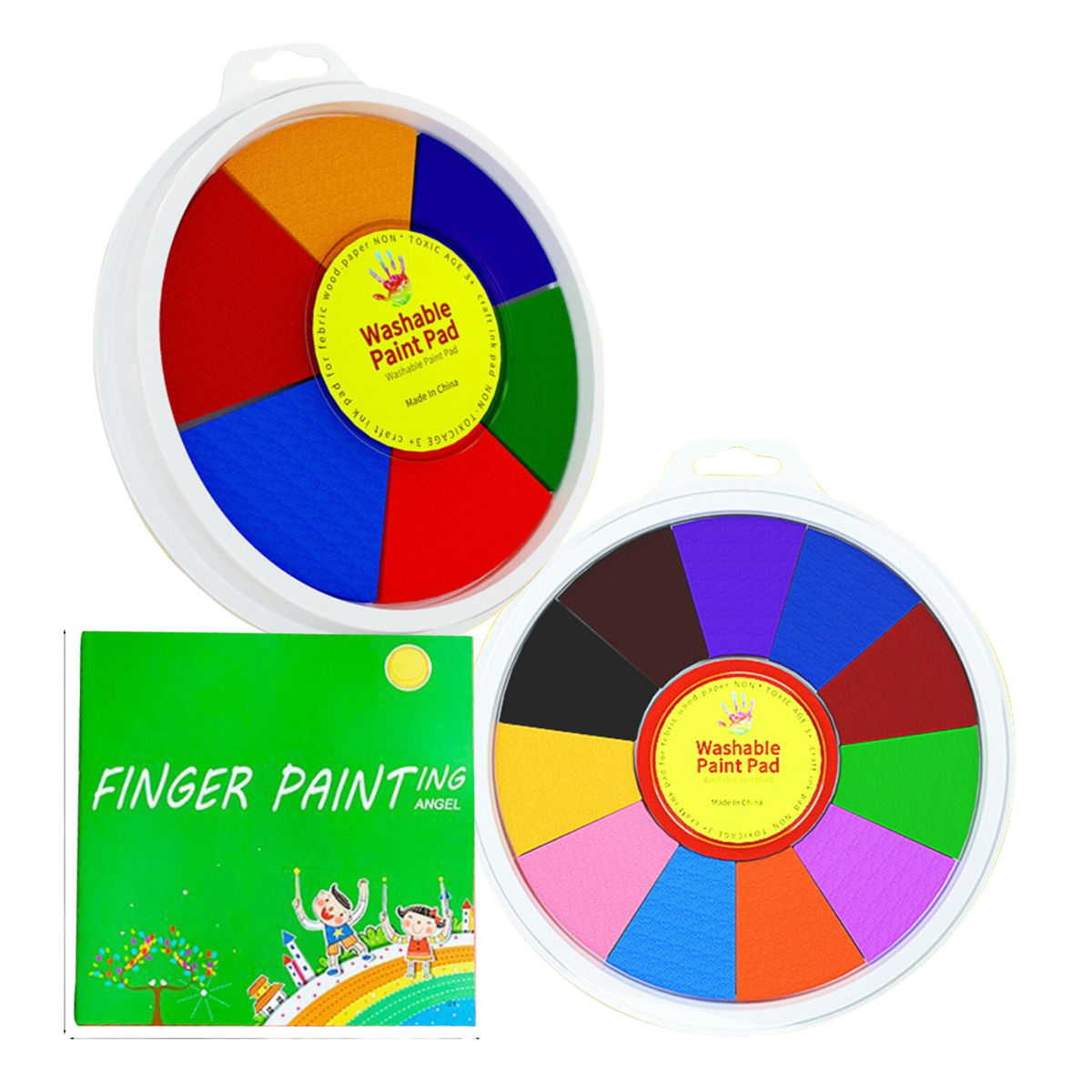 KleurenKracht – Kinder Vingerverf Set – Creativiteit & Plezier