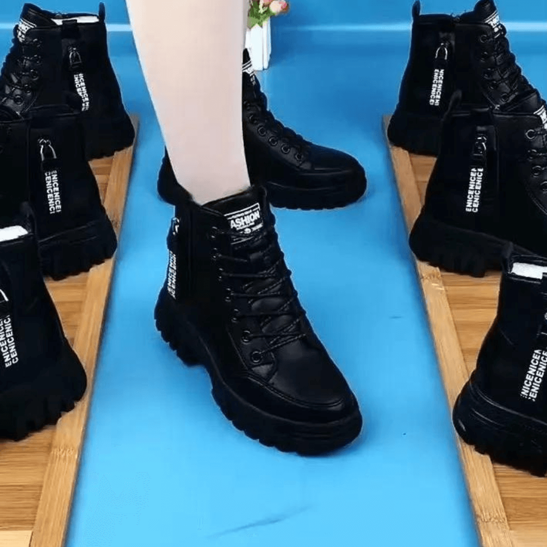 Larae - Klassieke Combat Schoenen voor Vrouwen