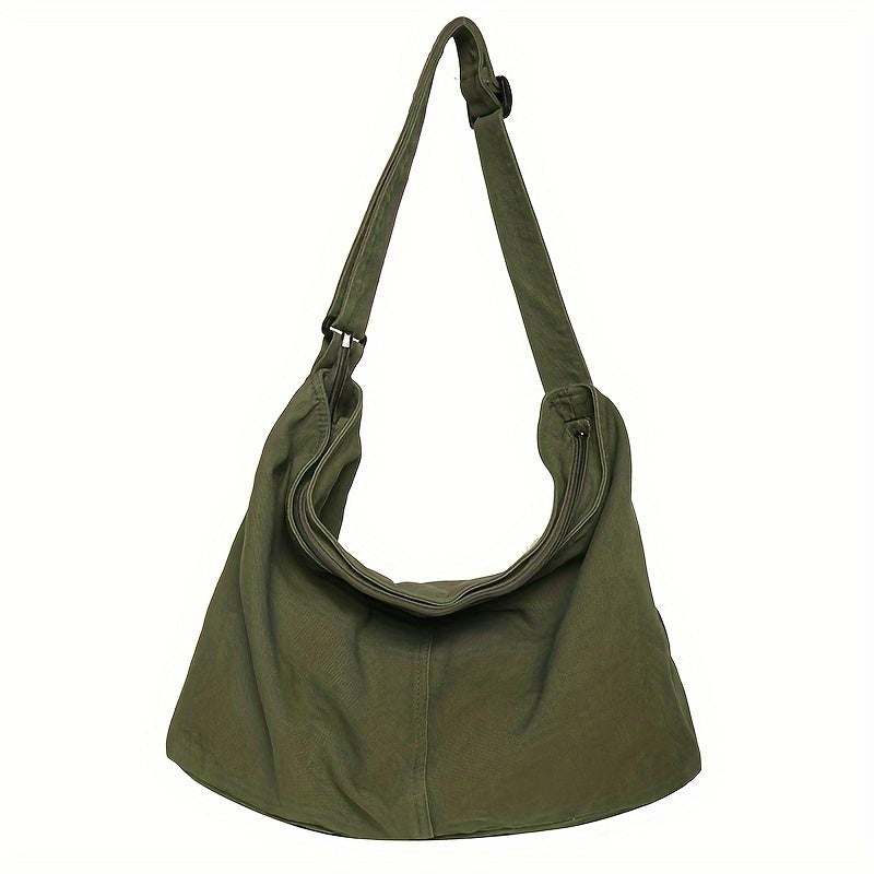 Thara - Grote Canvas Schouder Messenger Tas
