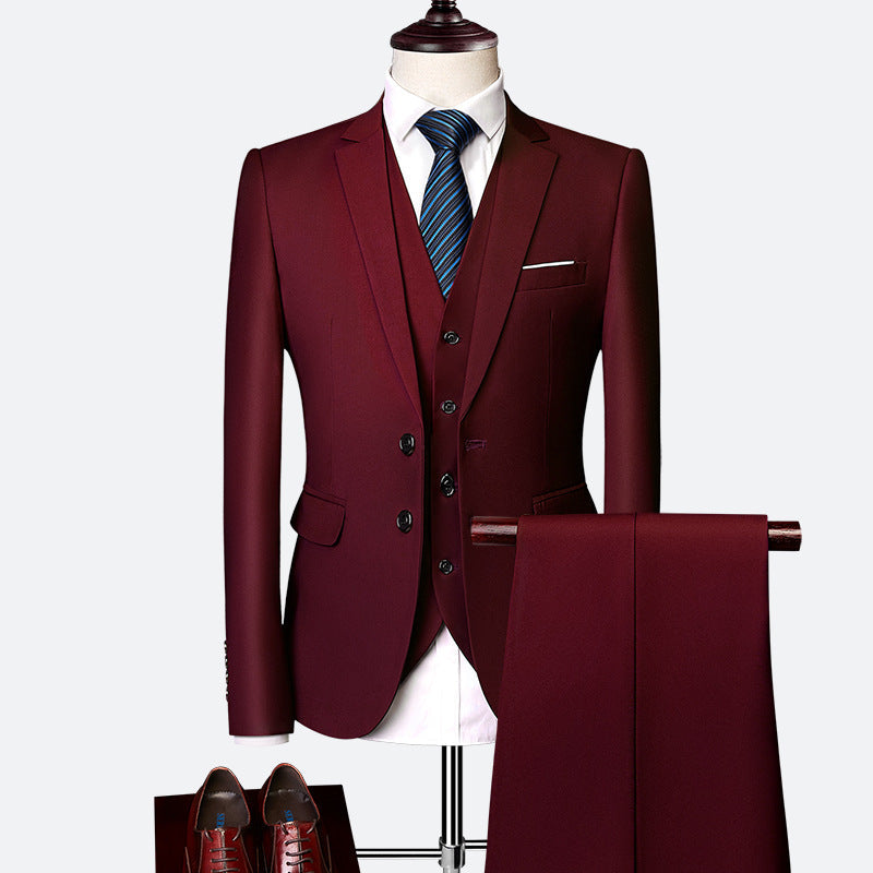 Elegant 3-Delig Pak voor Heren