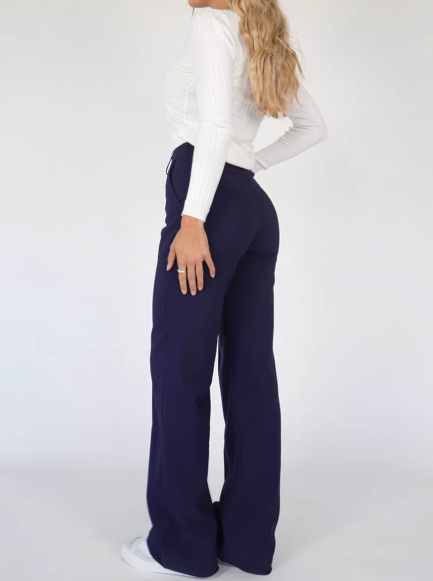 Elianny - Casual Geplooide Broek voor Vrouwen