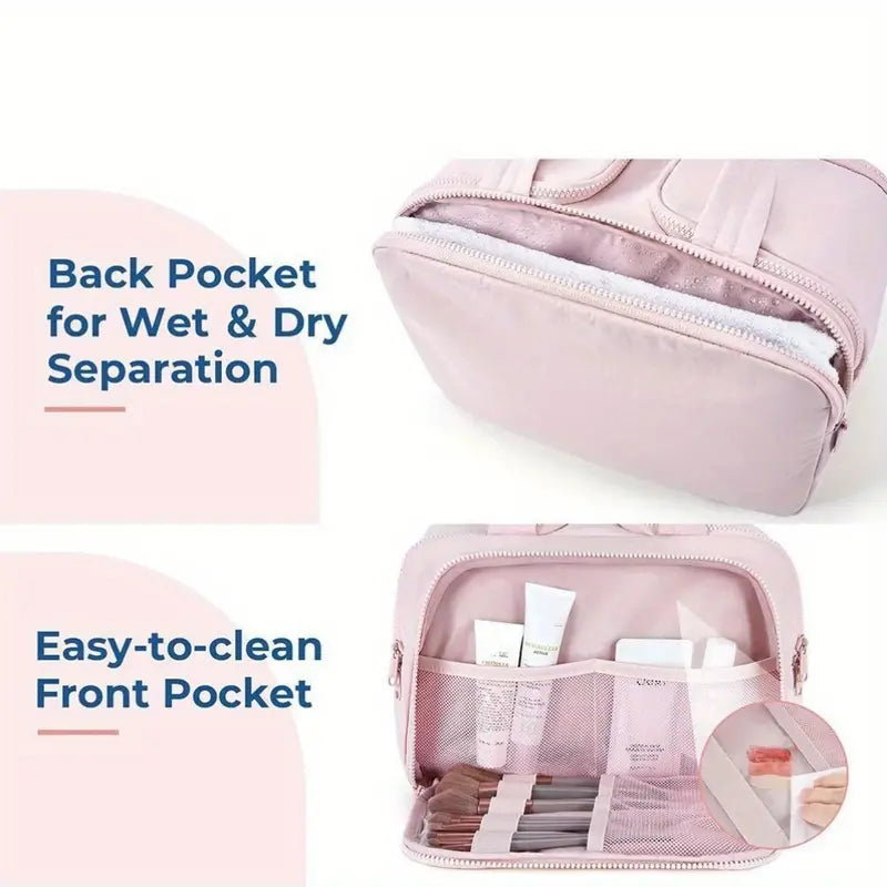 Nerissa - Grote Waterdichte Nylon Make-uptas voor Cosmetica
