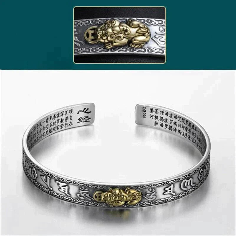 FortuniPixiu – Zilveren Pixiu Armband – Rijkdom & Bescherming