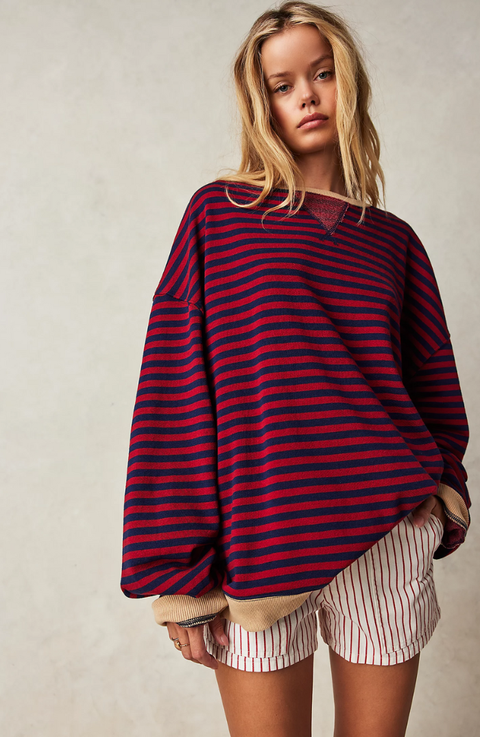 Elisse - Casual Oversized Pullover