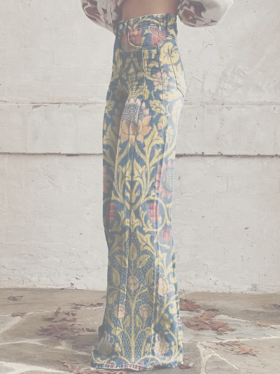 Inasha - Artistiek Ontworpen Broek voor Vrouwen
