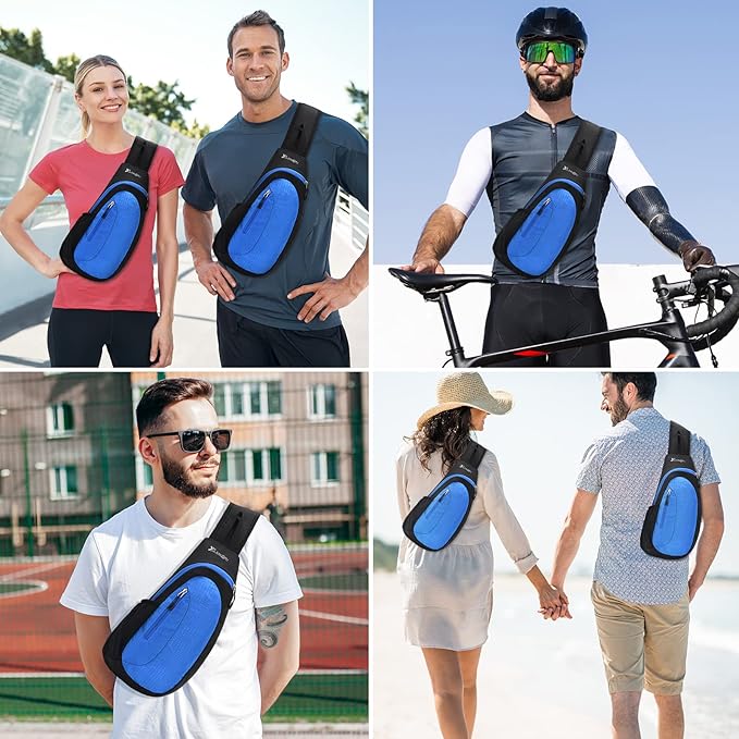CrossCarry - Waterdichte Schouder Slingtas voor Reizen