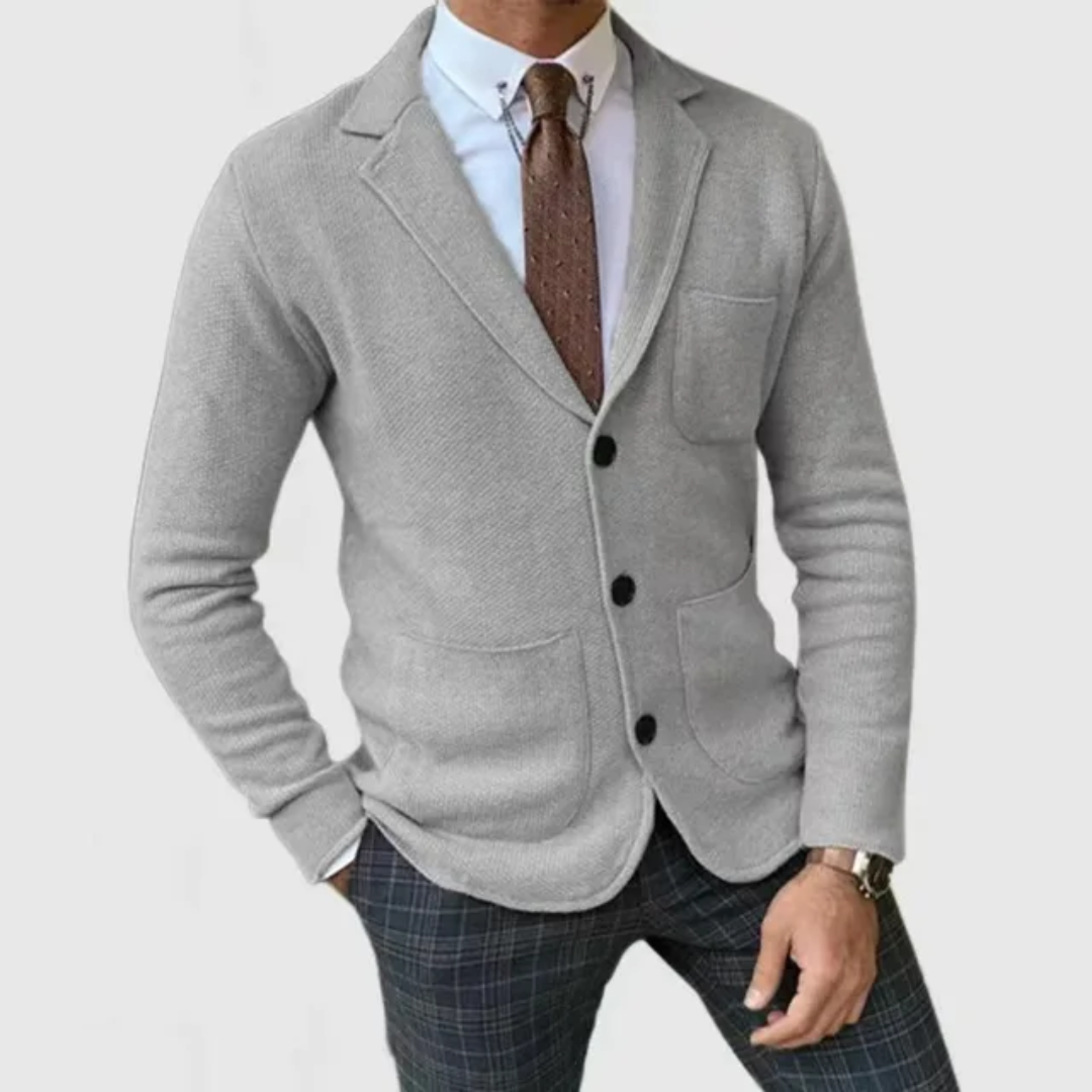 Santiago - herenblazer met lange mouwen