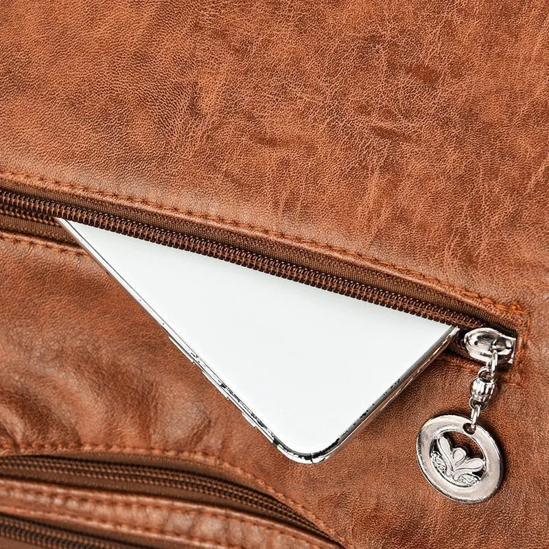Poppie - Vintage Schouder Hobo Handtas voor Vrouwen