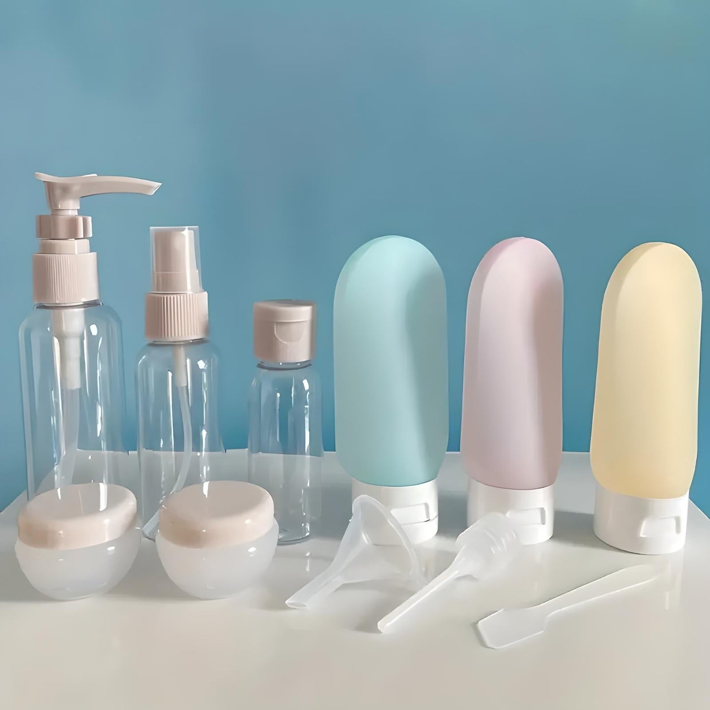 TidyPro - Complete Reisset voor Toilettassen | 11-delige Set