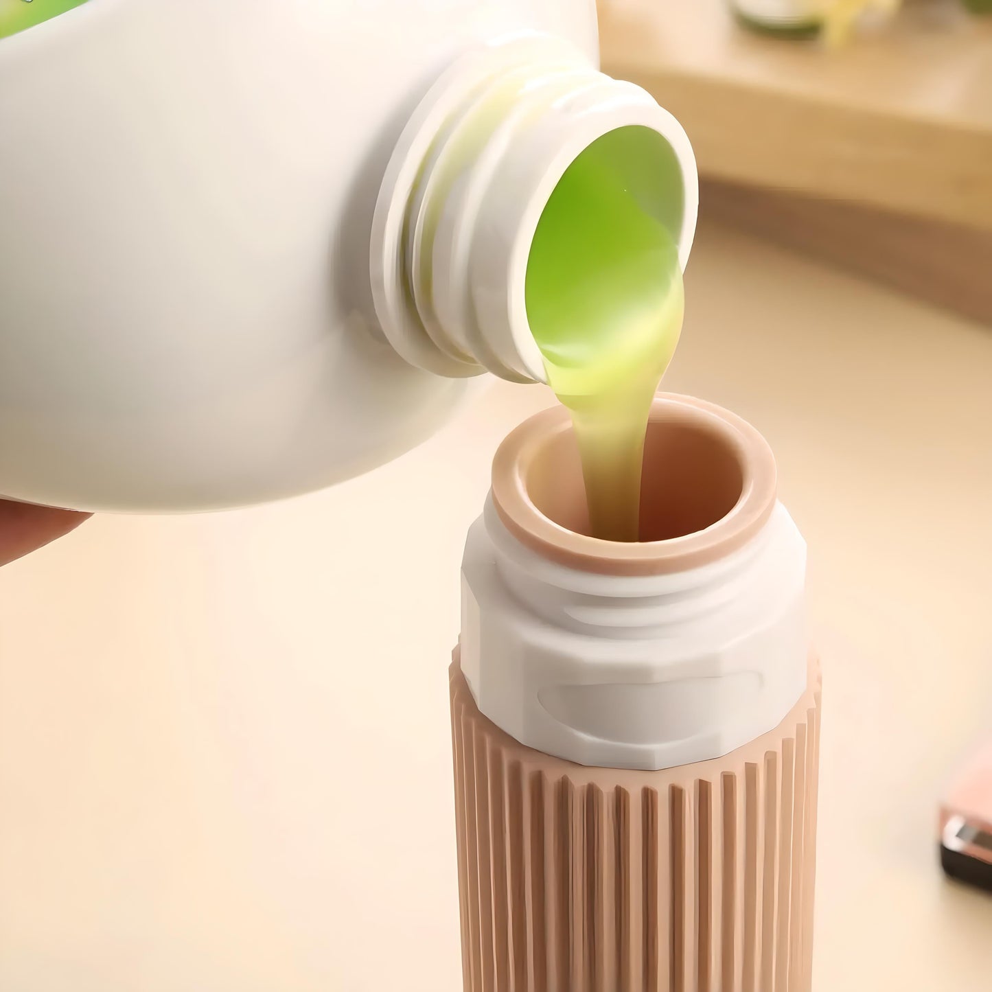 EasyFill - Reisbushouders voor Toiletten | 4 Stuks