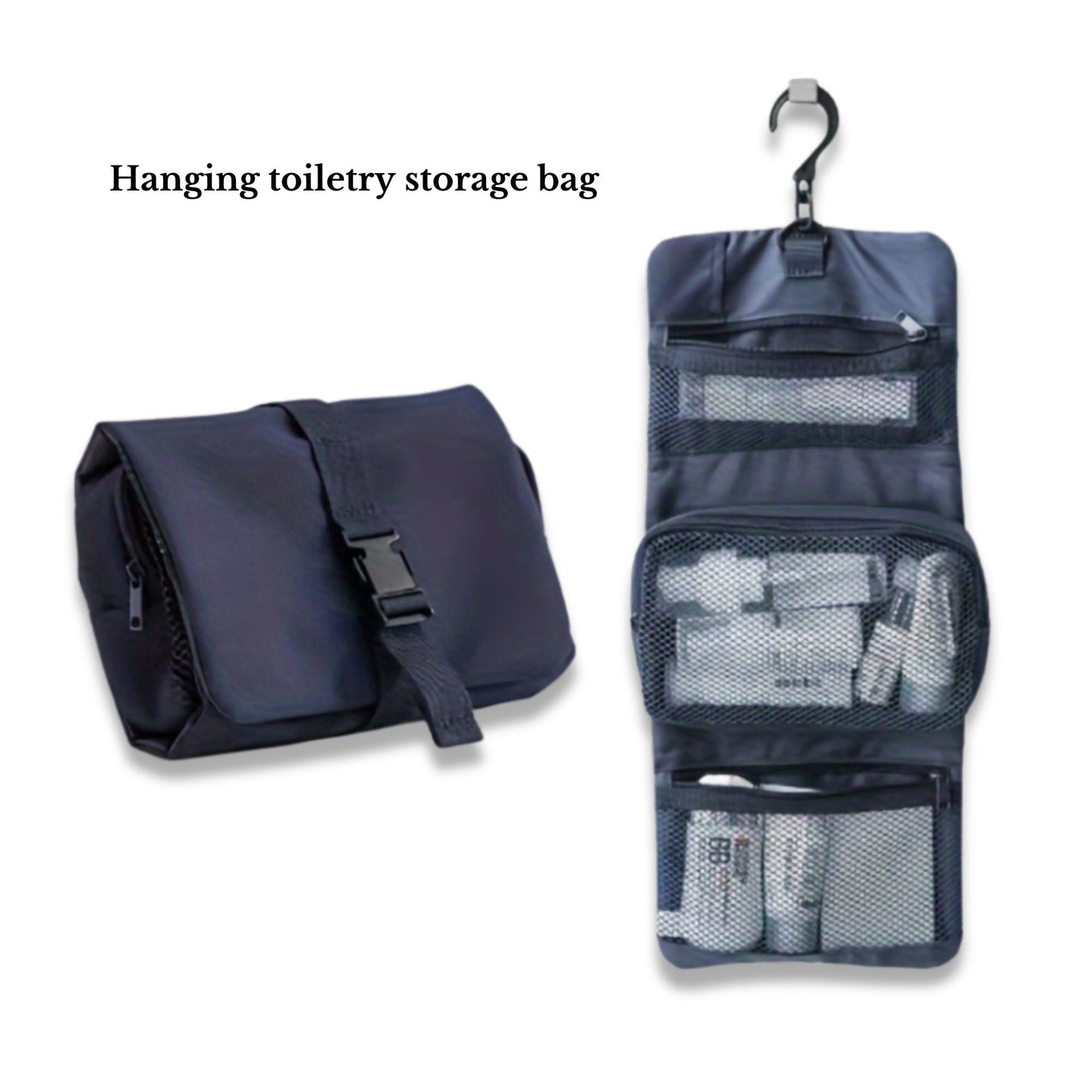 TravelTidy - Compact Opvouwbare Toilettas