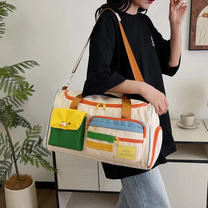 Leontine - Grote Waterdichte Weekender Reistas