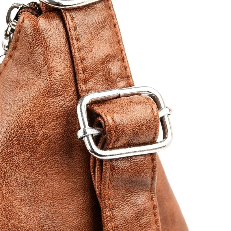 Poppie - Vintage Schouder Hobo Handtas voor Vrouwen