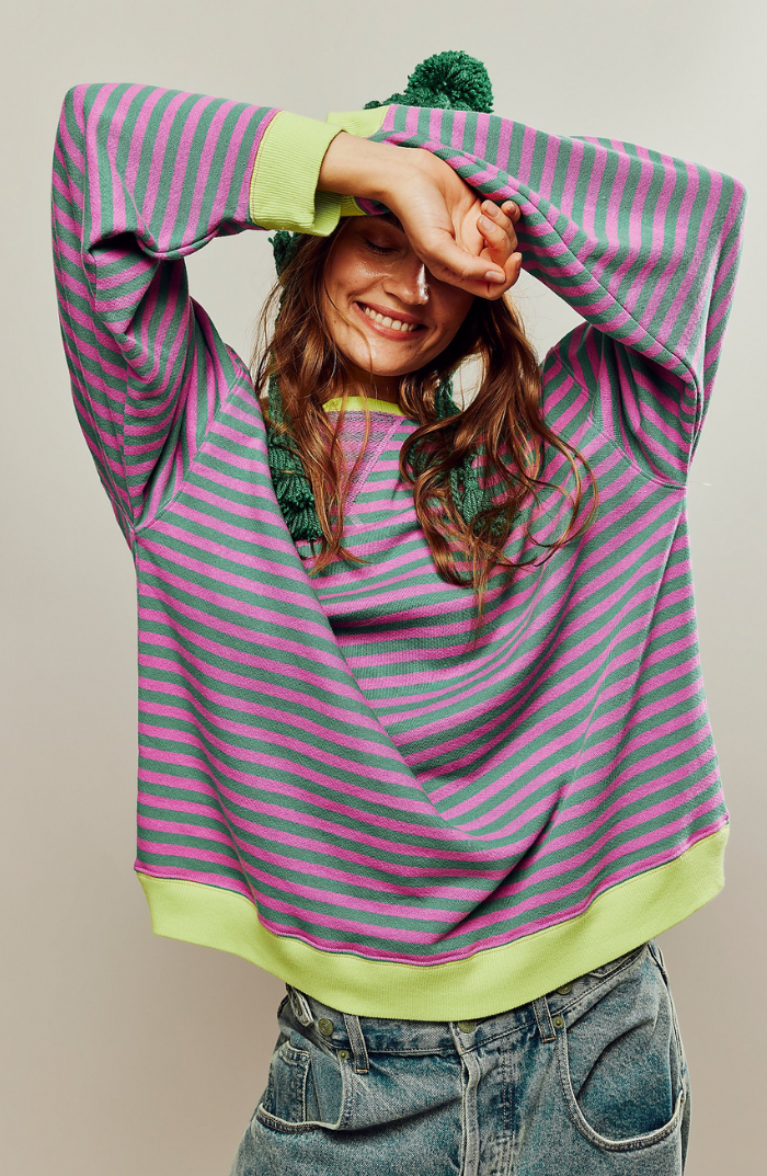 Elisse - Casual Oversized Pullover