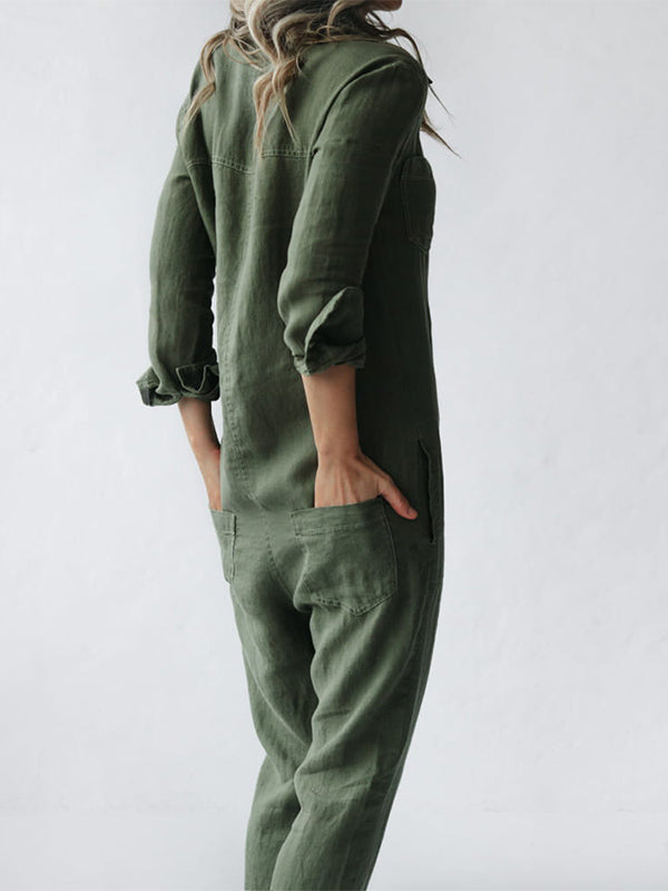 Eladia - Lange Mouwen Jumpsuit