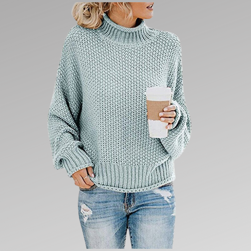 Macy - Trendy Halfhoge Coltrui voor Vrouwen