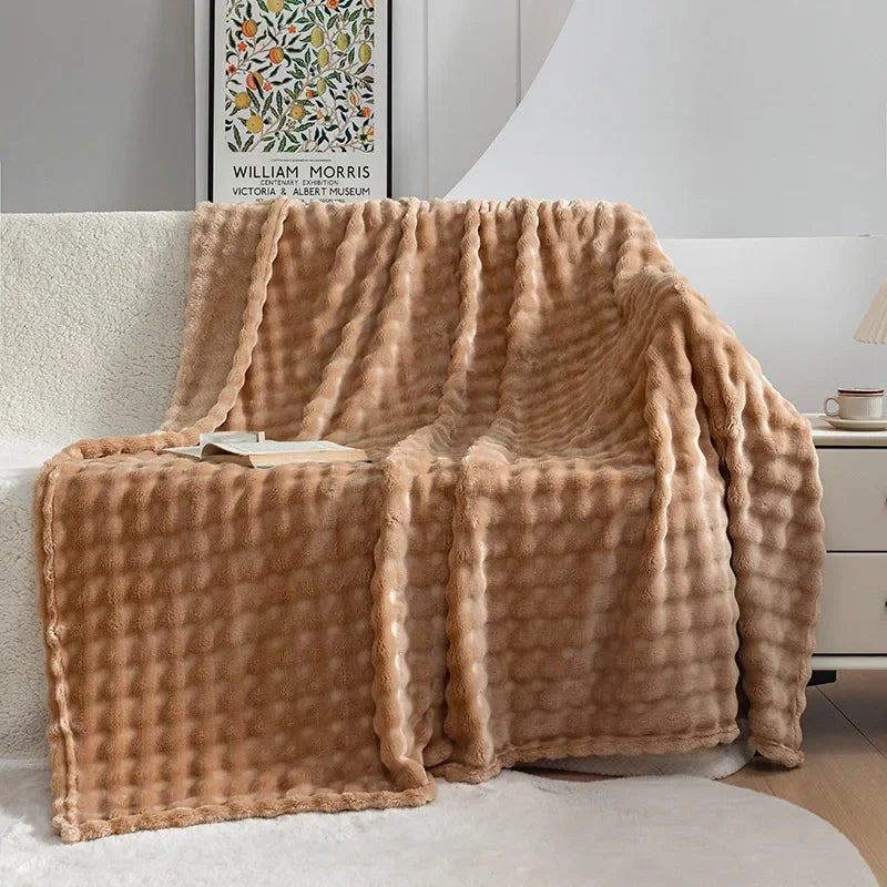 PlushDroom – Extra Zachte Flanellen Deken – Warmte & Comfort