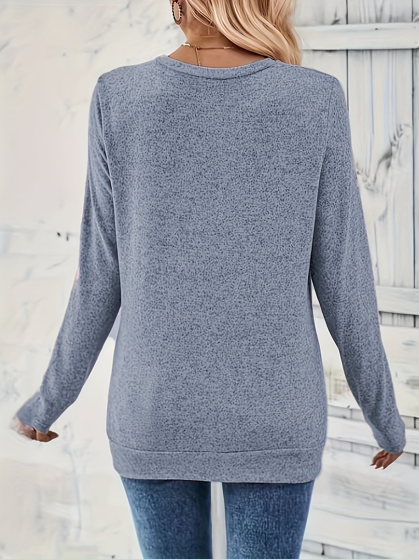 Hansje - Knoop T-shirt Lange Mouw