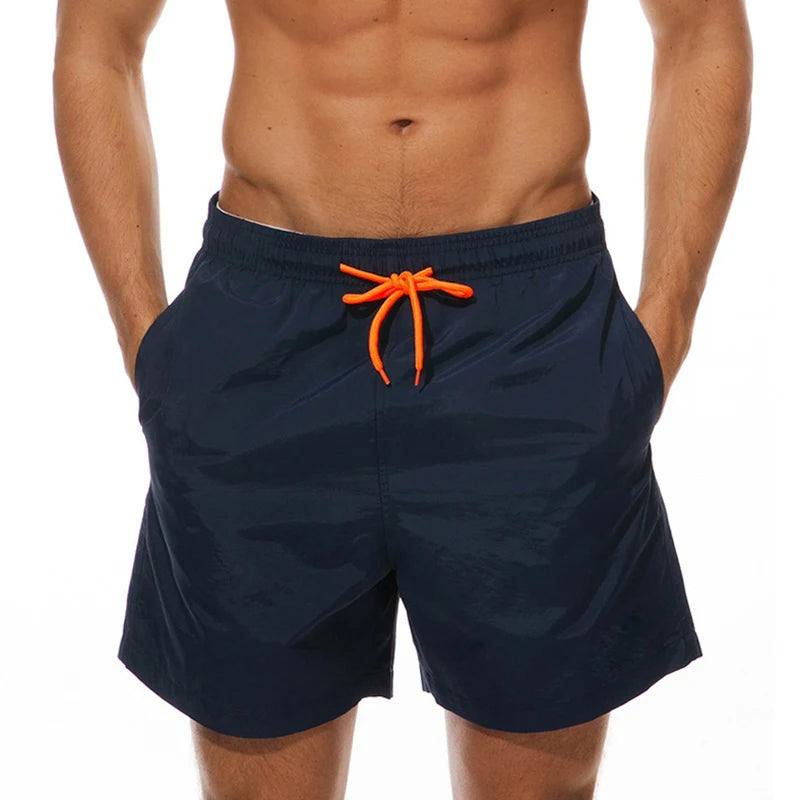 Ludo - Gestreepte Boardshorts voor Heren - Sportief & Sneldrogend