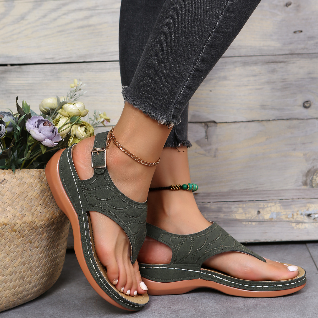 Minna - Klassieke Hoge Sandalen voor Vrouwen