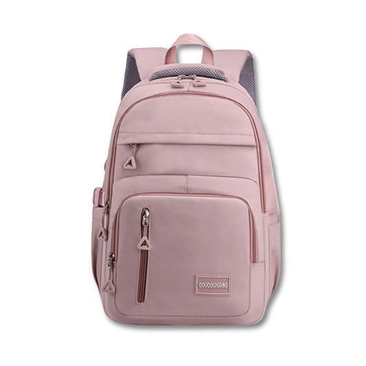 Natasja - Nylon Laptoprugzak met Grote Capaciteit en Schattig Design