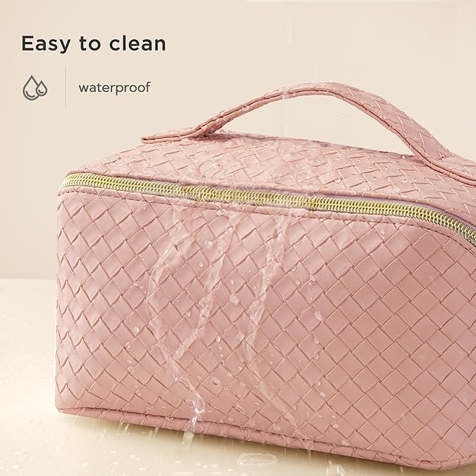 Coralie - Waterdichte PU Leren Reistas voor Cosmetica en Make-up Toilettas