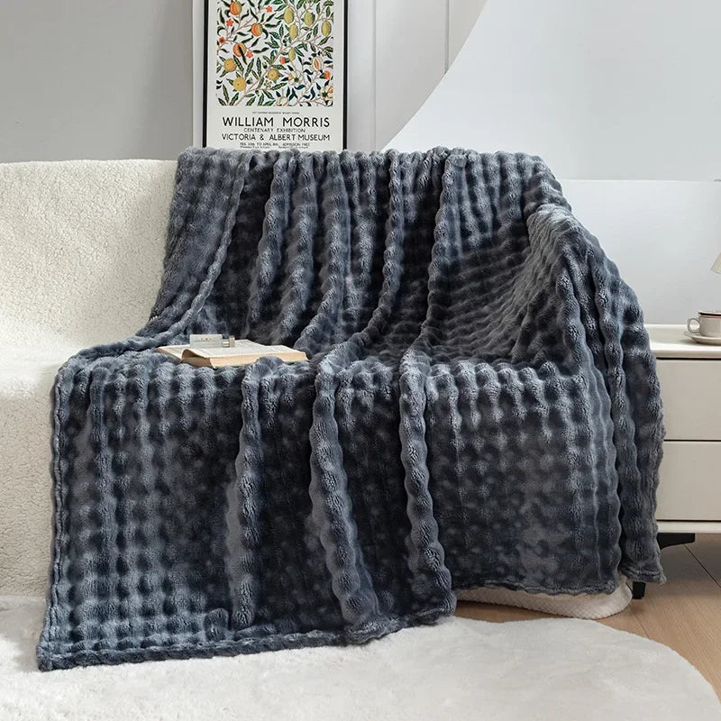 PlushDroom – Extra Zachte Flanellen Deken – Warmte & Comfort