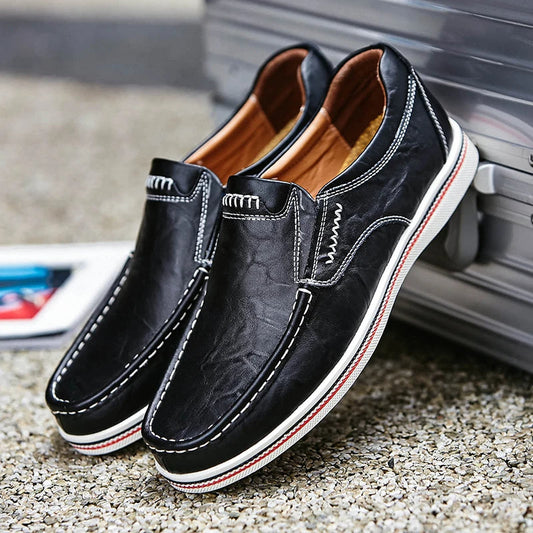 Sherman - Vintage Loafers voor Heren - Casual & Stijlvol