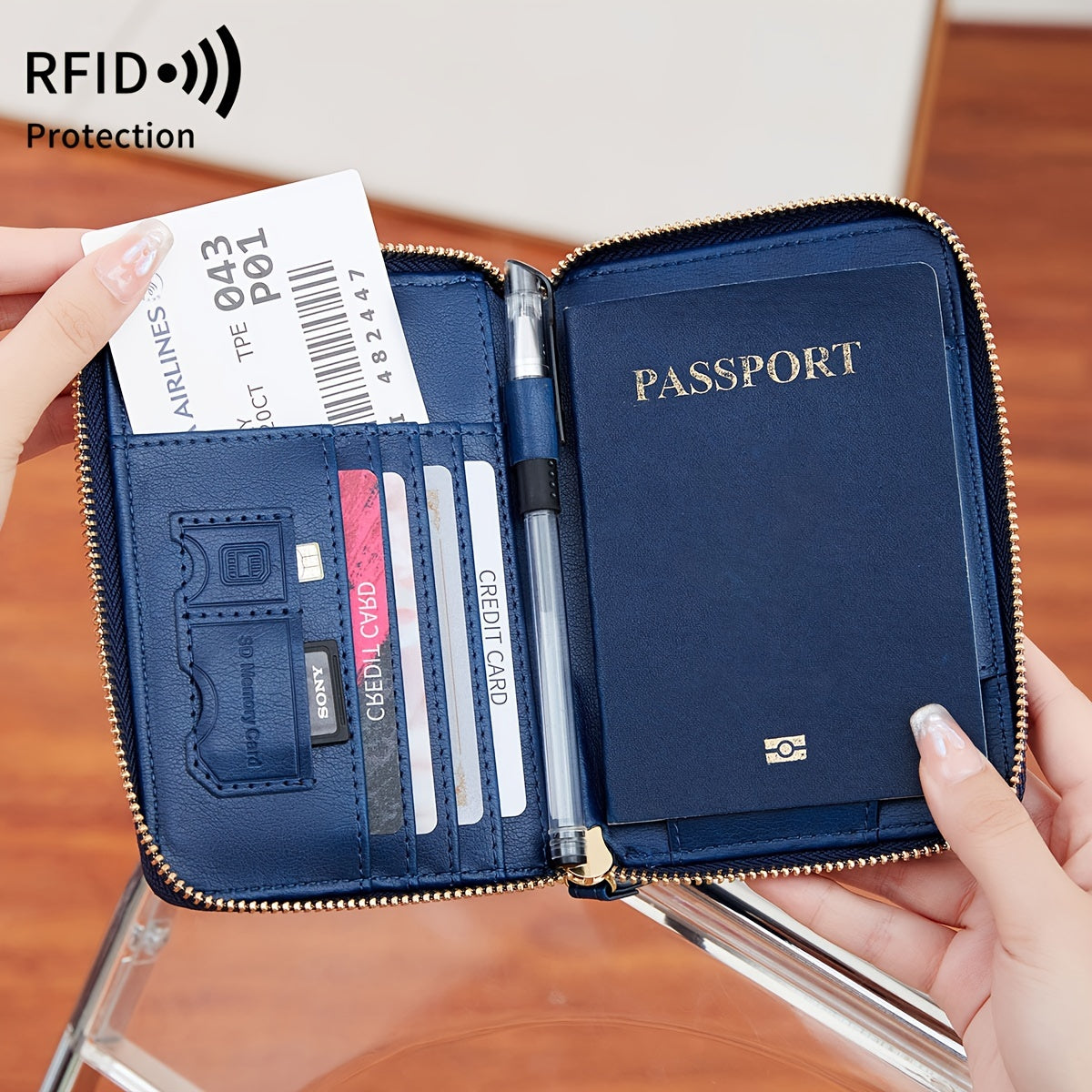 IDGuard - RFID-Beveiligde Reizen Portemonnee