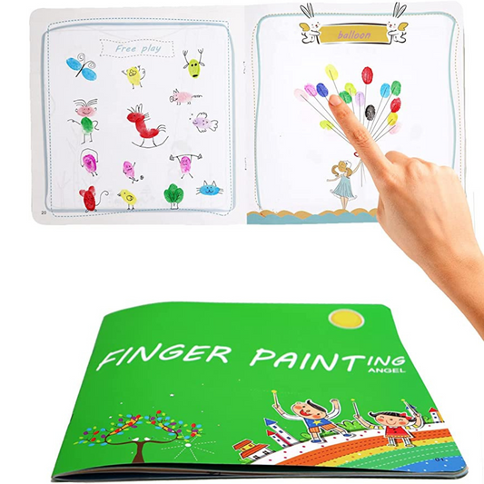 KleurenKracht – Kinder Vingerverf Set – Creativiteit & Plezier