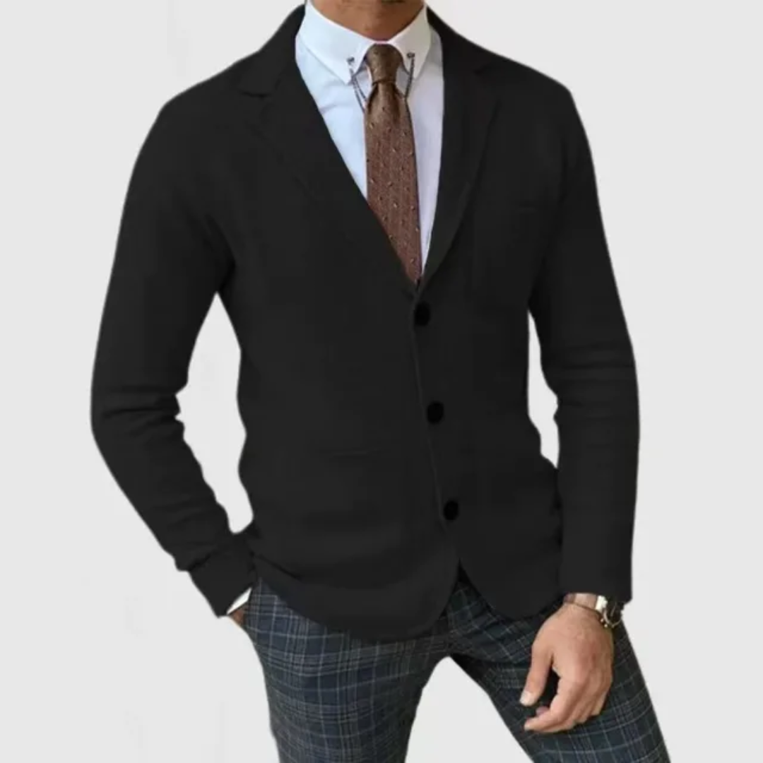 Santiago - herenblazer met lange mouwen
