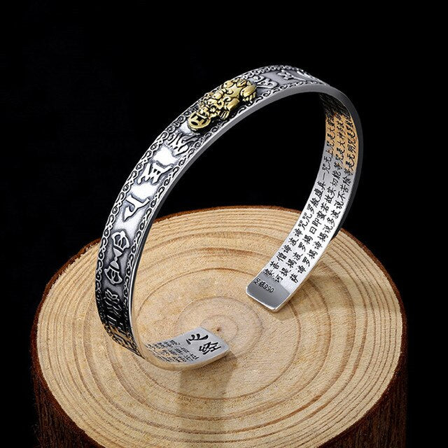 FortuniPixiu – Zilveren Pixiu Armband – Rijkdom & Bescherming