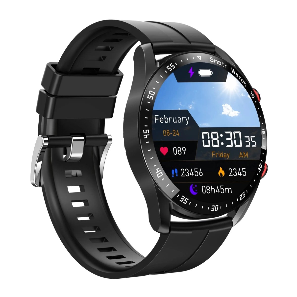 TechChrono – Gezondheidsmonitor Horloge – Precisie & Zorg