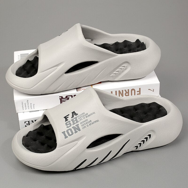 Heren Comfortabele Slippers met Ondersteuning