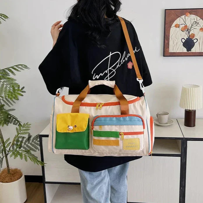 Leontine - Grote Waterdichte Weekender Reistas