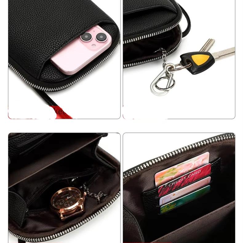 Amaryllis - Stijlvolle Schouder Telefoontas