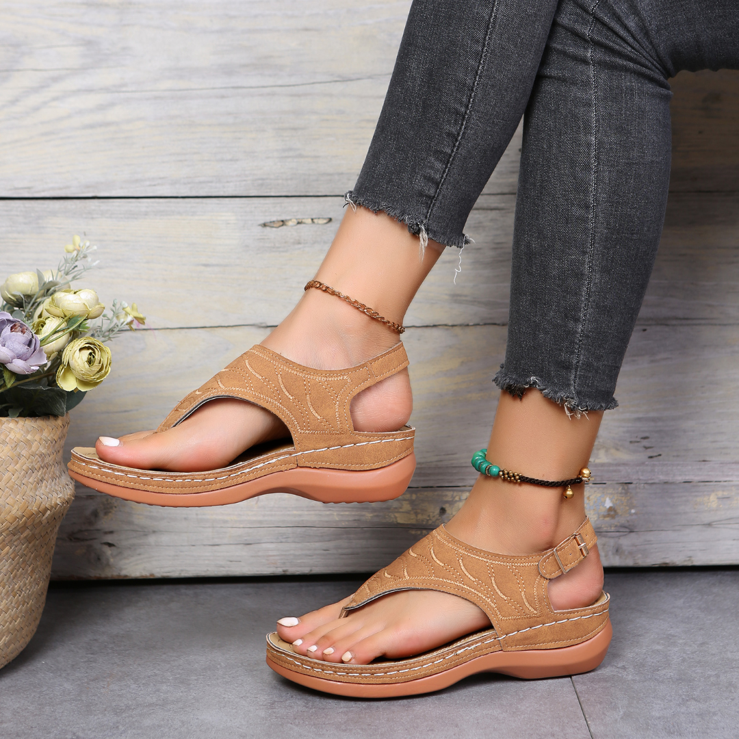 Minna - Klassieke Hoge Sandalen voor Vrouwen
