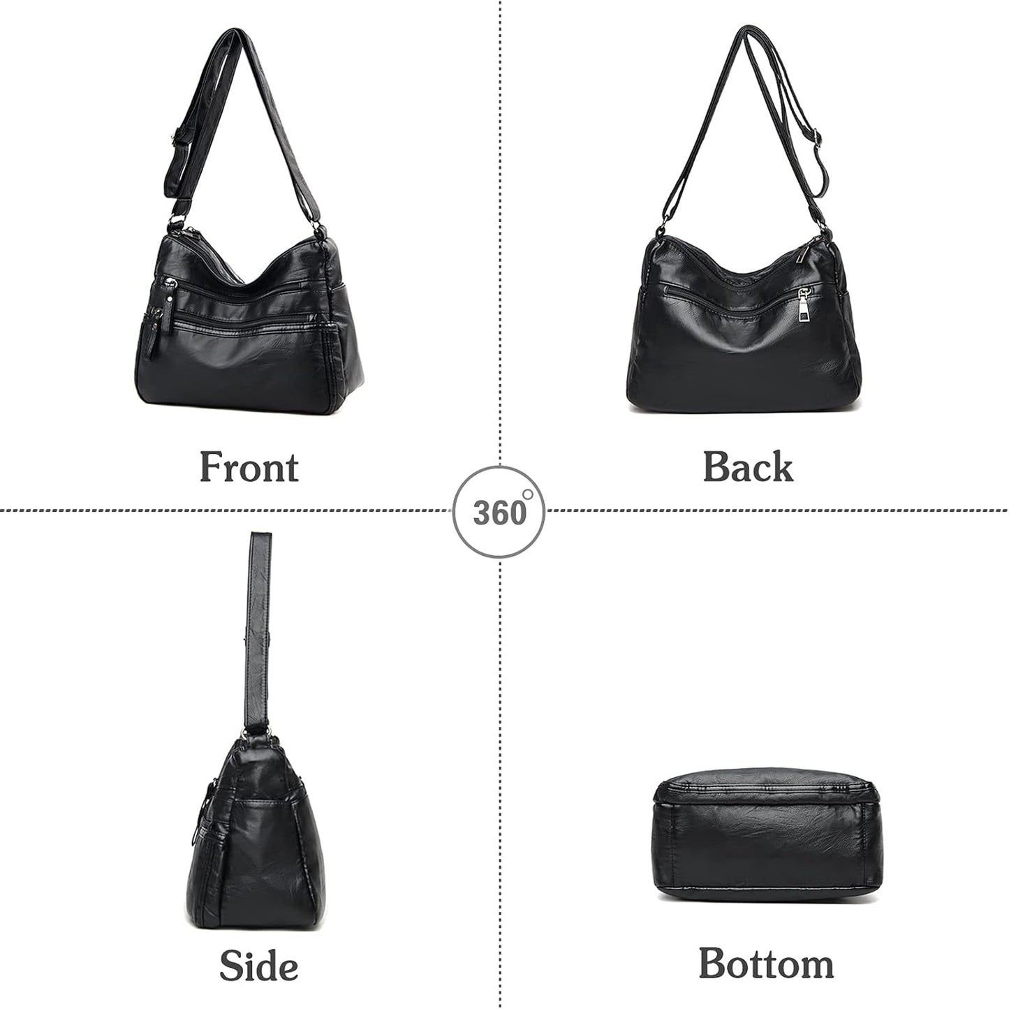 TidyLock - Diefstalbestendige Schouder Organizer Tas